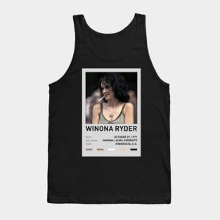 Winona Ryder Tank Top